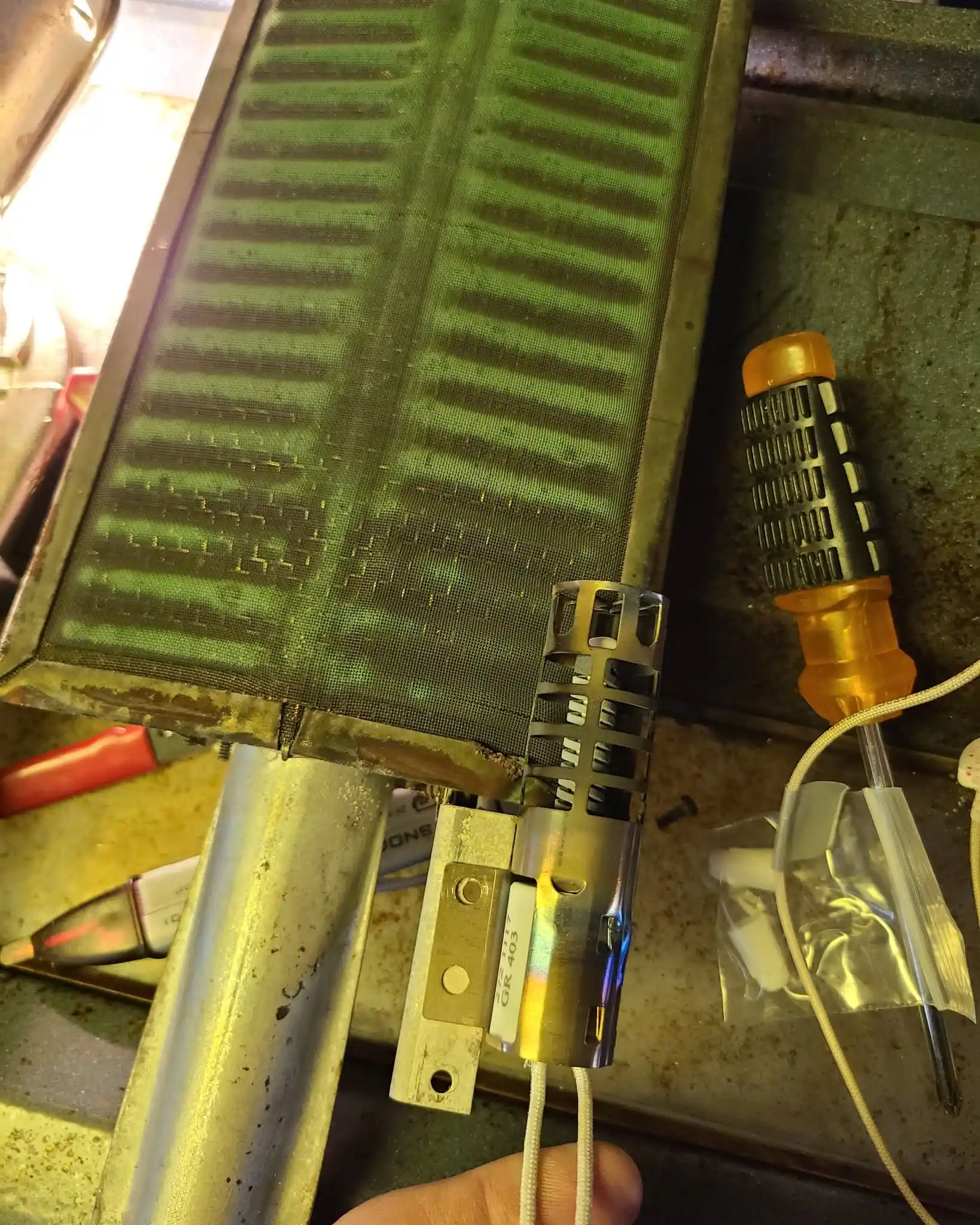 dryer-heating-element-removed-for-testing